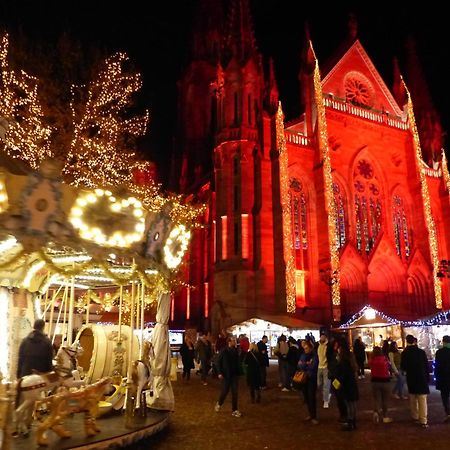 Charmant Et Spacieux Appartement Au Centre Ville - La Boheme Mulhouse Exterior foto