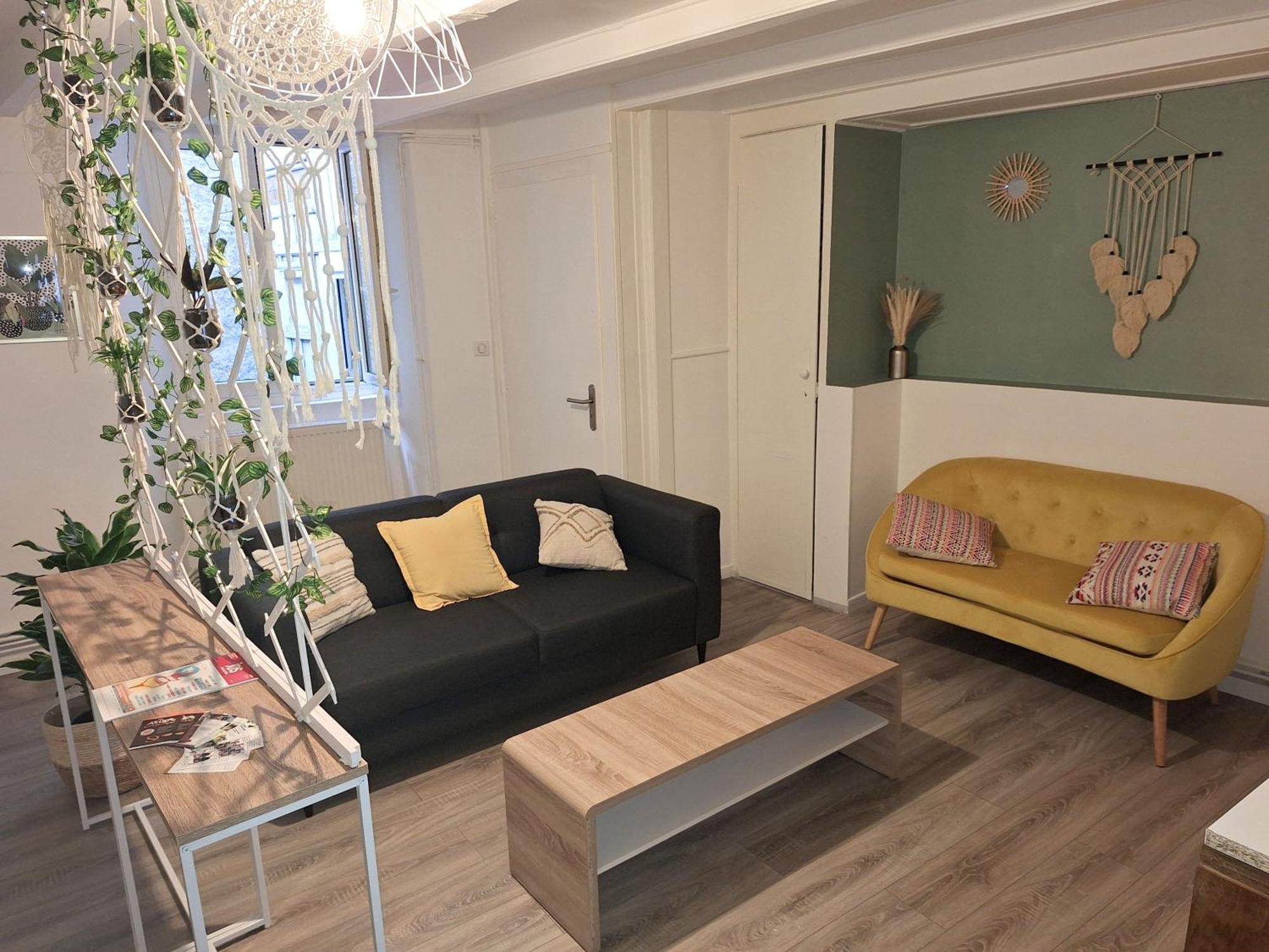 Charmant Et Spacieux Appartement Au Centre Ville - La Boheme Mulhouse Exterior foto